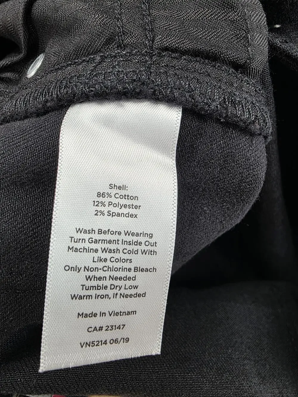 Talbots Jeans Womens 8 Black Slim Ankle Curvy Slimming Stretch 28 Inseam